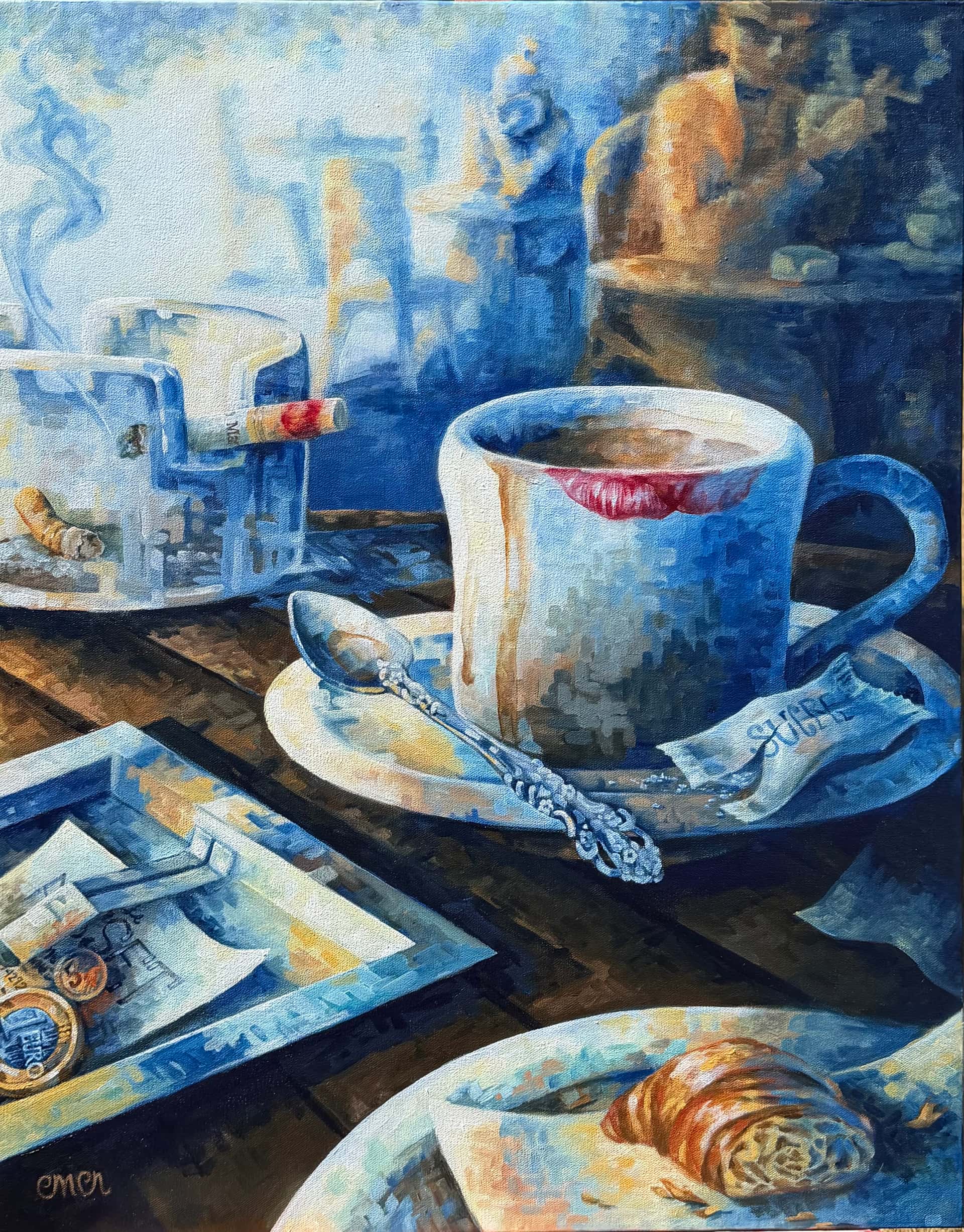 Un Café á Midi PRINT