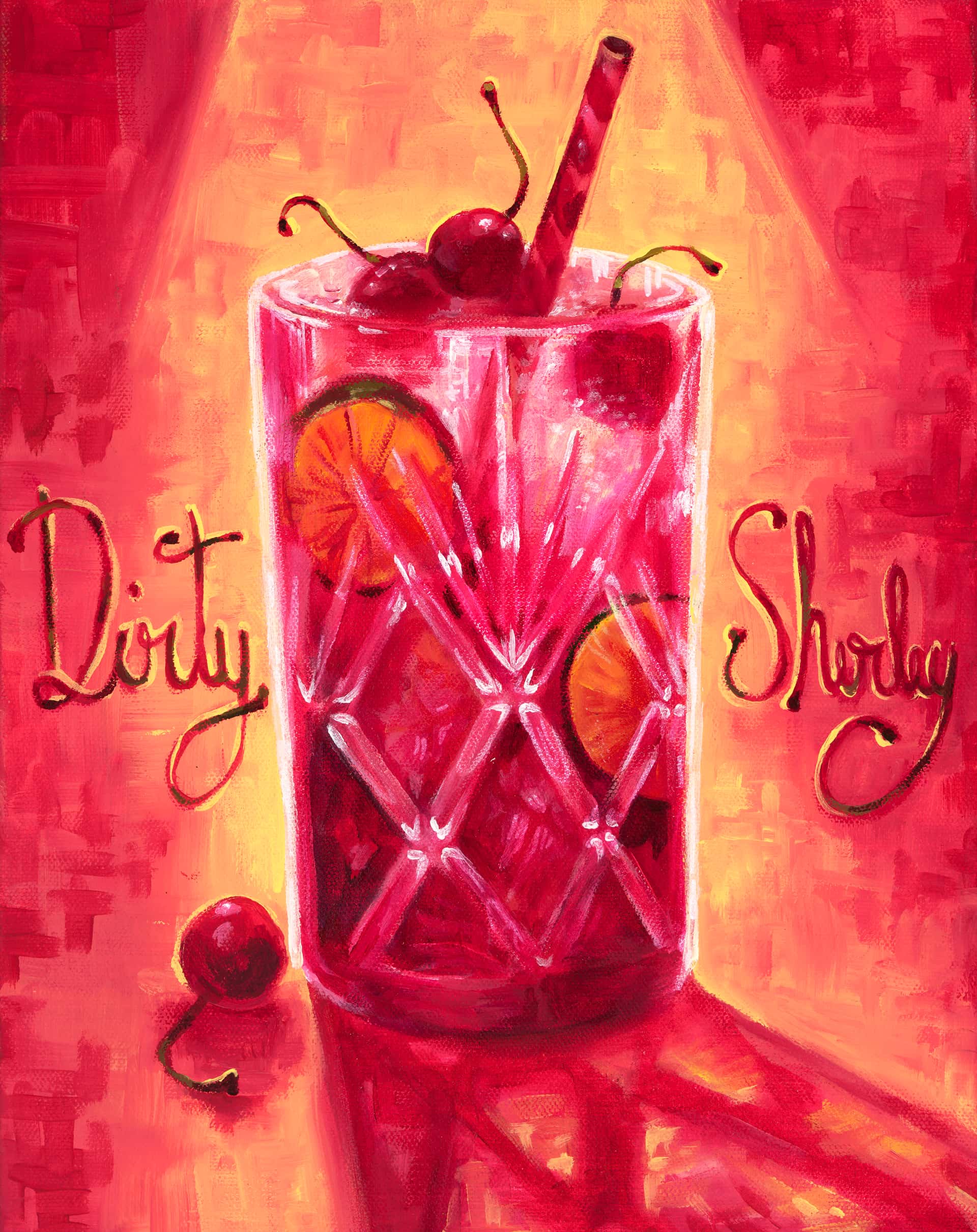 Dirty Shirley PRINT