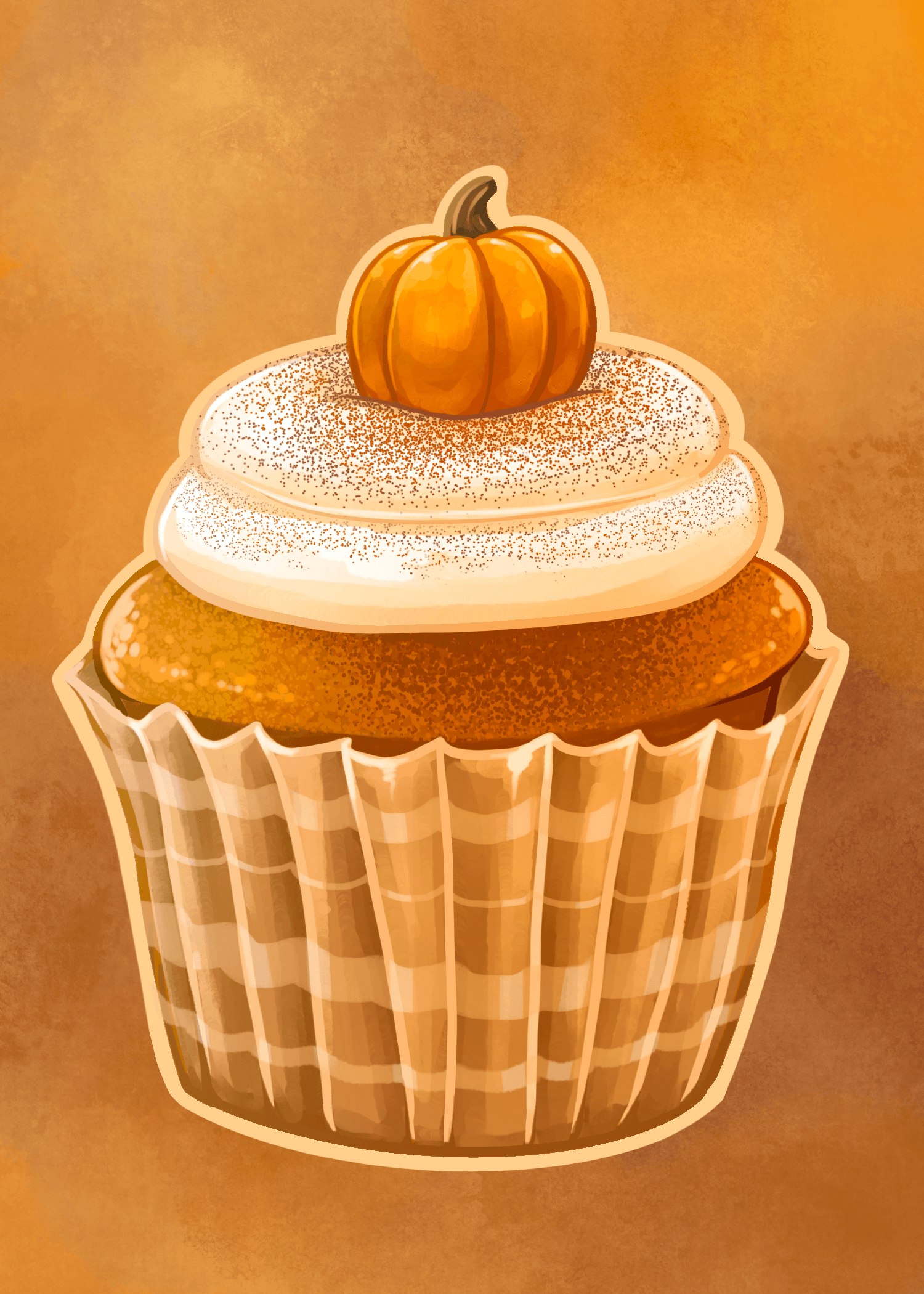 Pumpkin Cupcake