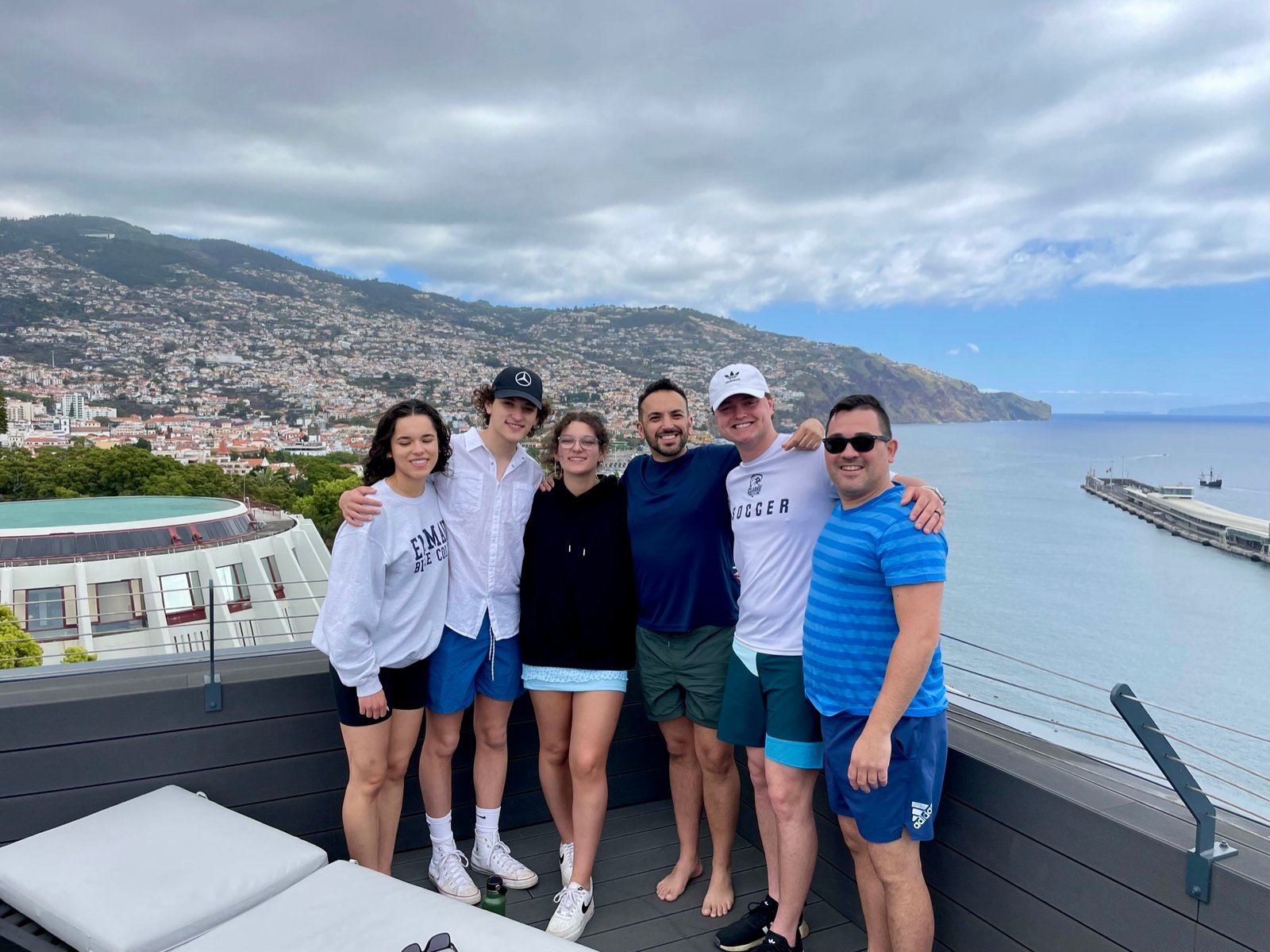 My Uncles, some of my siblings and teenage me!! 